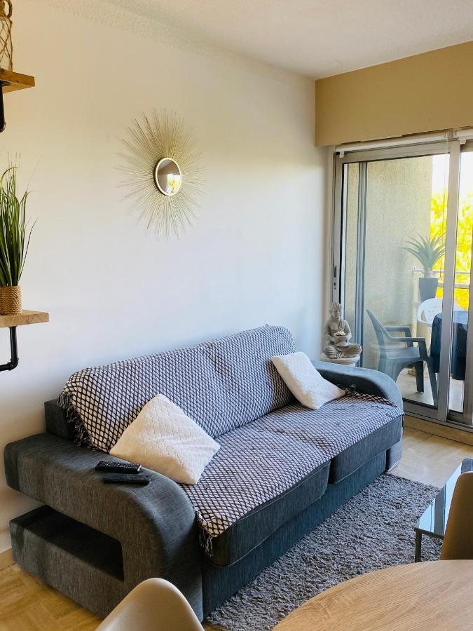 Appartement Cote D'Azur Plage - Piscine - Tennis Villeneuve-Loubet Zewnętrze zdjęcie